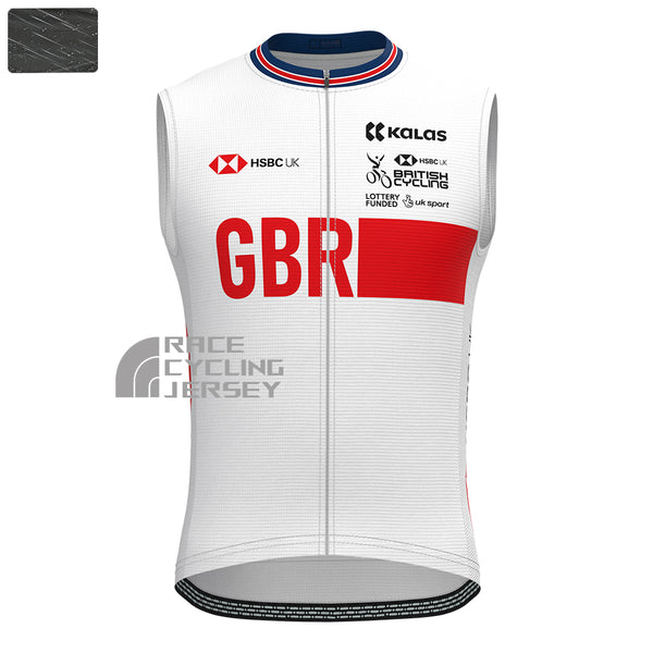 2022 United Kingdom Windproof Sleeveless Cycling Jersey