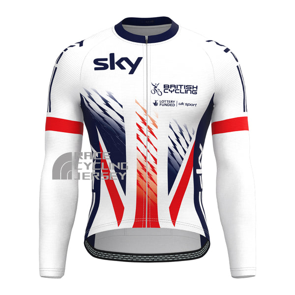2015 United Kingdom Long Sleeves Cycling Jersey