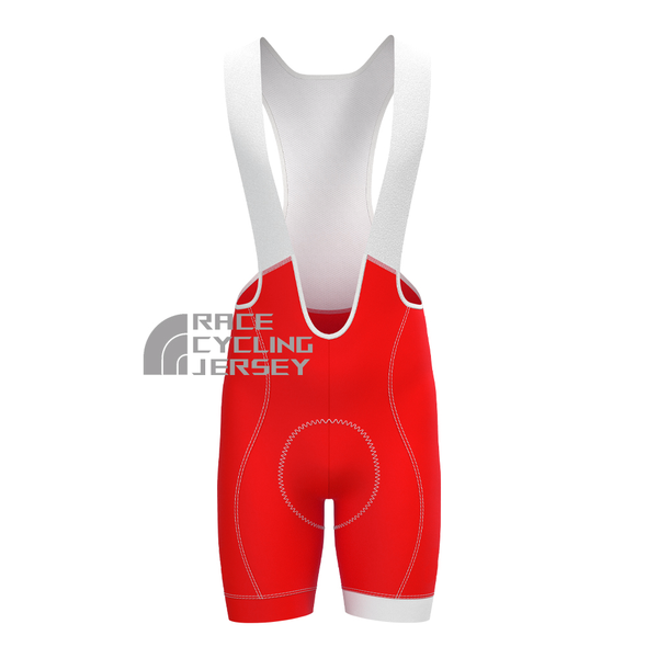 Red Bib Cycling Shorts