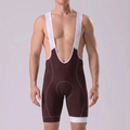 Dark Coffee Color  Bib Cycling Shorts