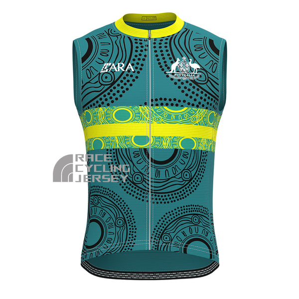 Australia DeSport Sleeveless Cycling Jersey
