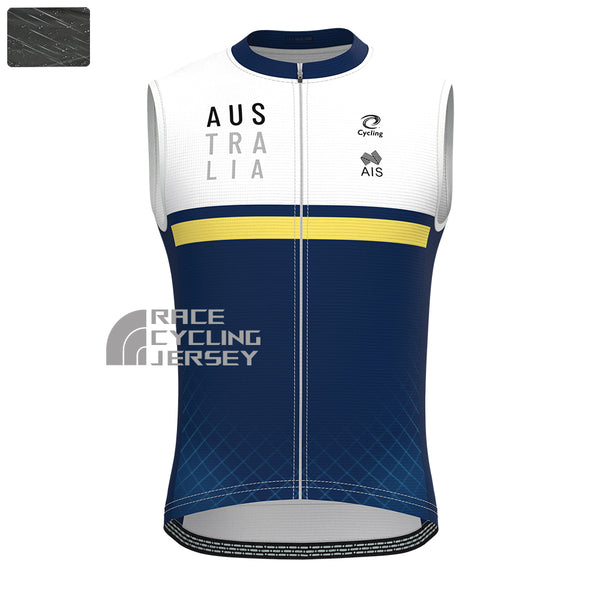 2018 Australia Windproof Sleeveless Cycling Jersey