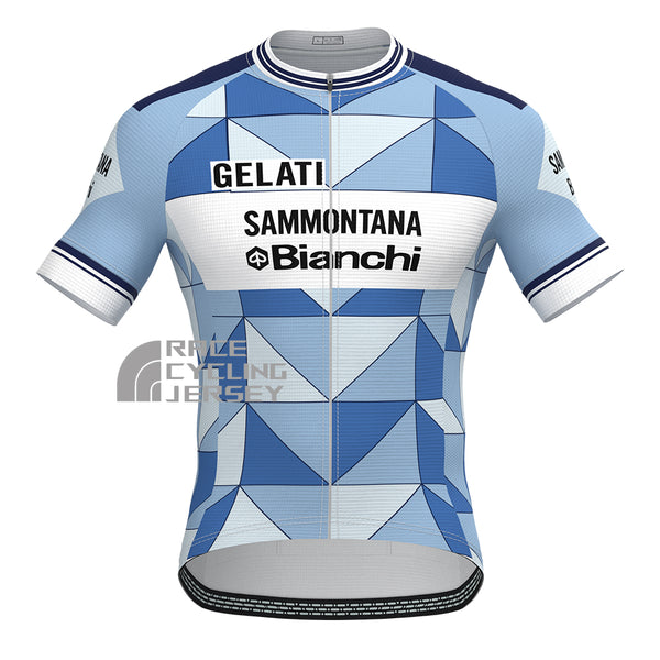 1986 Bianchi Short Sleeves Cycling Jersey