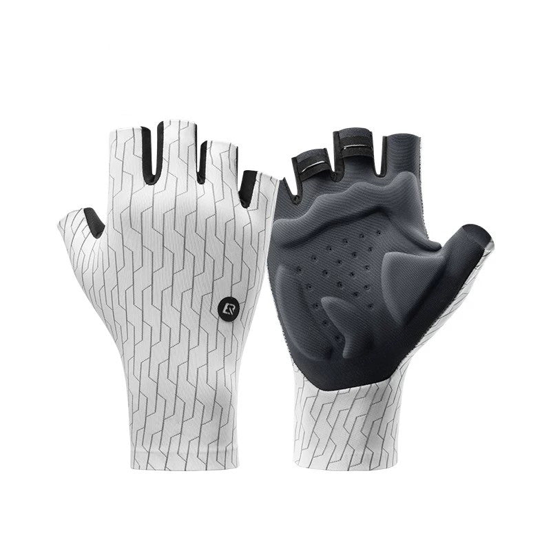 3D Shock Padded Half Finger Bike Mitts
