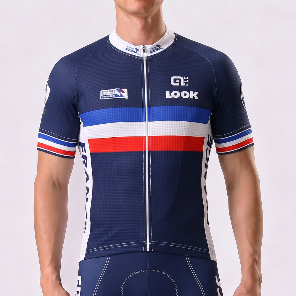 2016 France Short Sleeves Cycling Jersey
