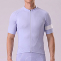 Violet Short Sleeves Cycling Jersey