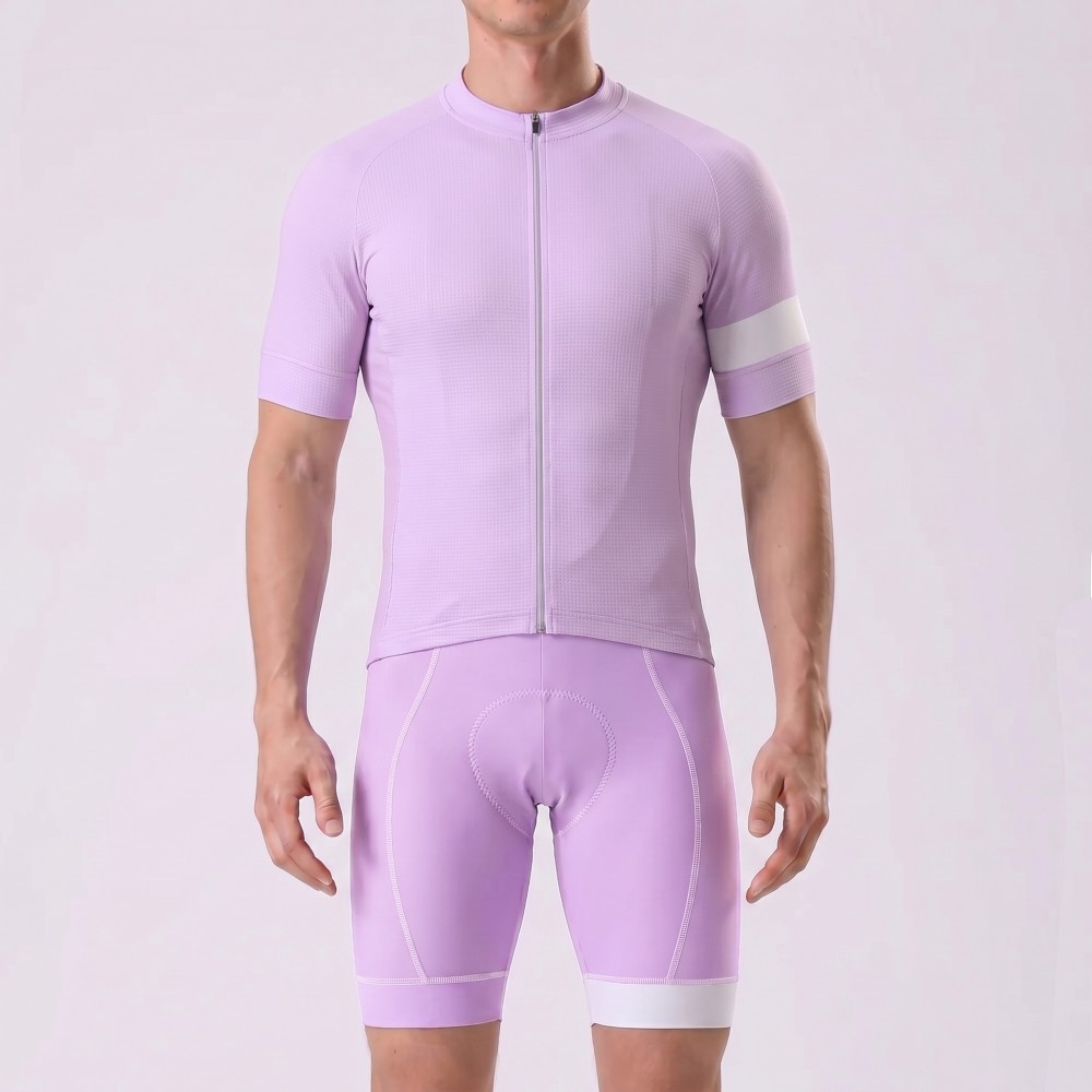 Macaron purple Short Sleeves Kits