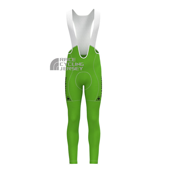 Green Bianchi Bib Cycling Pants