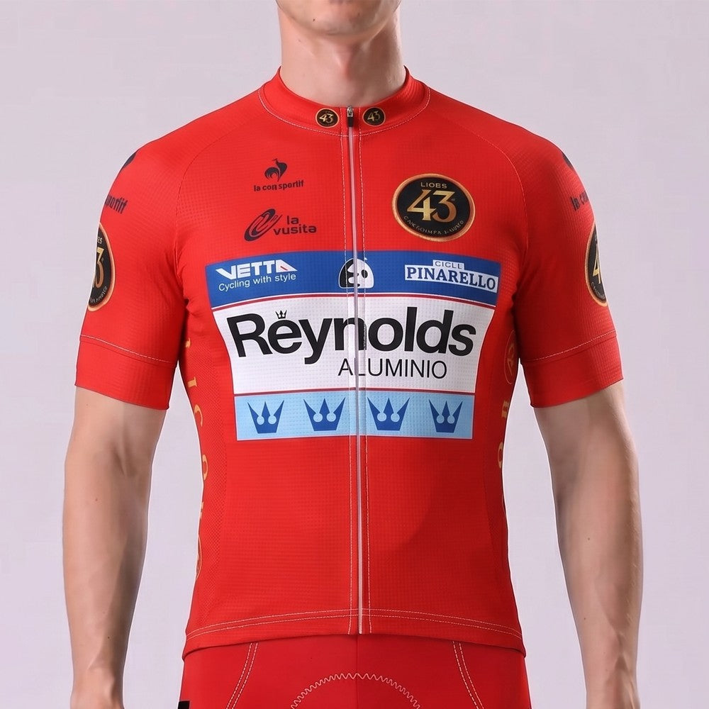 1987 Reynolds Aluminio Short Sleeves Cycling Jersey