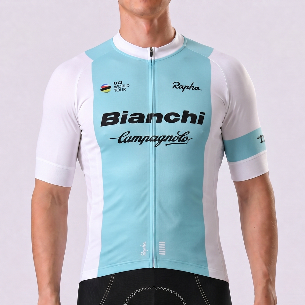 Rapha Bianchi Short Sleeves Cycling Jersey