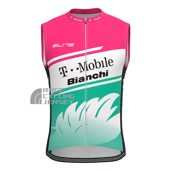 T-Mobile Bianchi Sleeveless Cycling Jersey