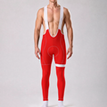 Red Bib Cycling Pants
