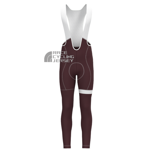 Dark Coffee Color  Bib Cycling Pants