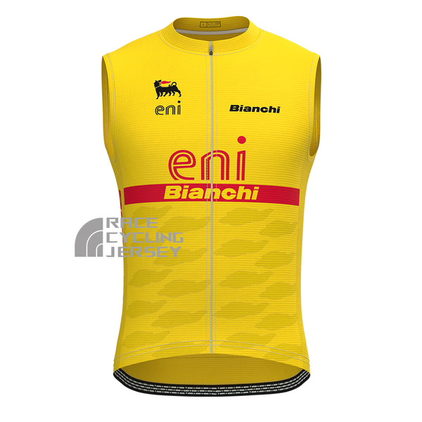 Eni Bianchi Sleeveless Cycling Jersey