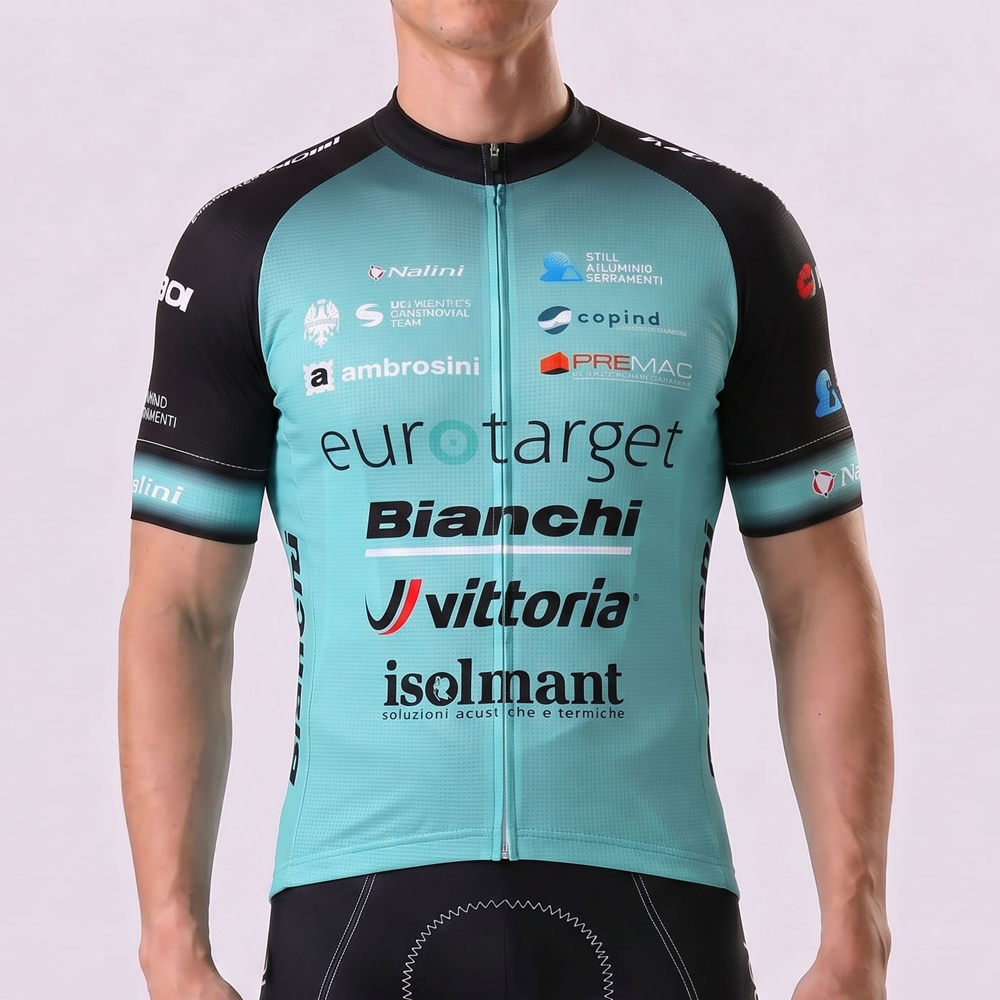 2020 Bianchi Short Sleeves Cycling Jersey