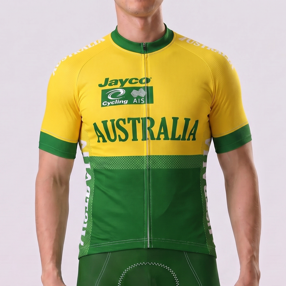 Jayco Australia Short Sleeves Cycling Jersey