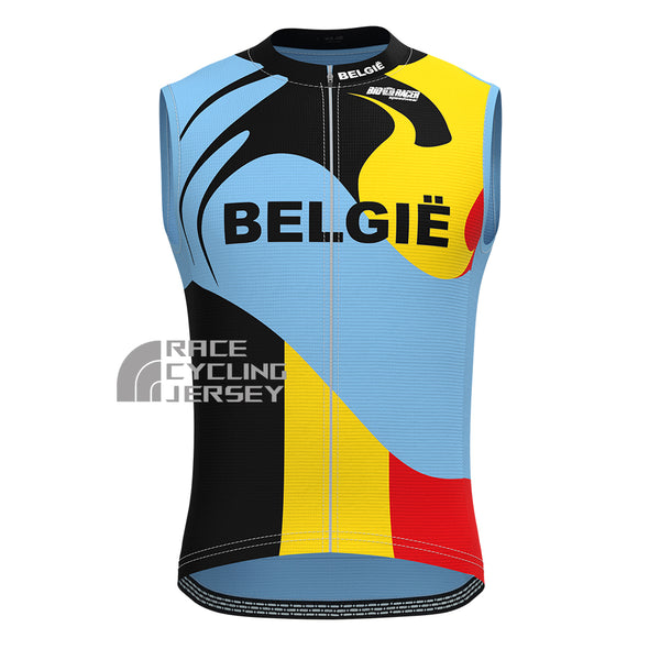 Belgium Sleeveless Cycling Jersey