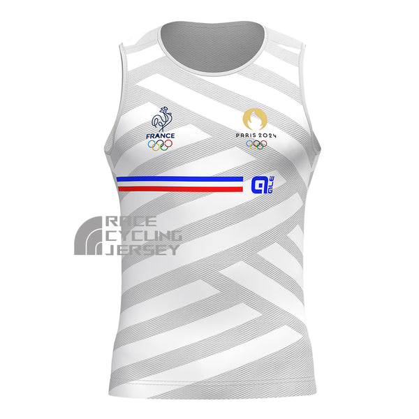 France Stripes Cycling Vests