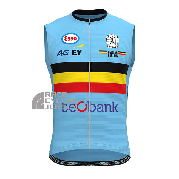 2024 Belgium Sleeveless Cycling Jersey
