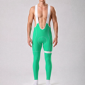 Fluorescent Green Bib Cycling Pants