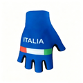 Italian Flag Print Road Bike Mitts