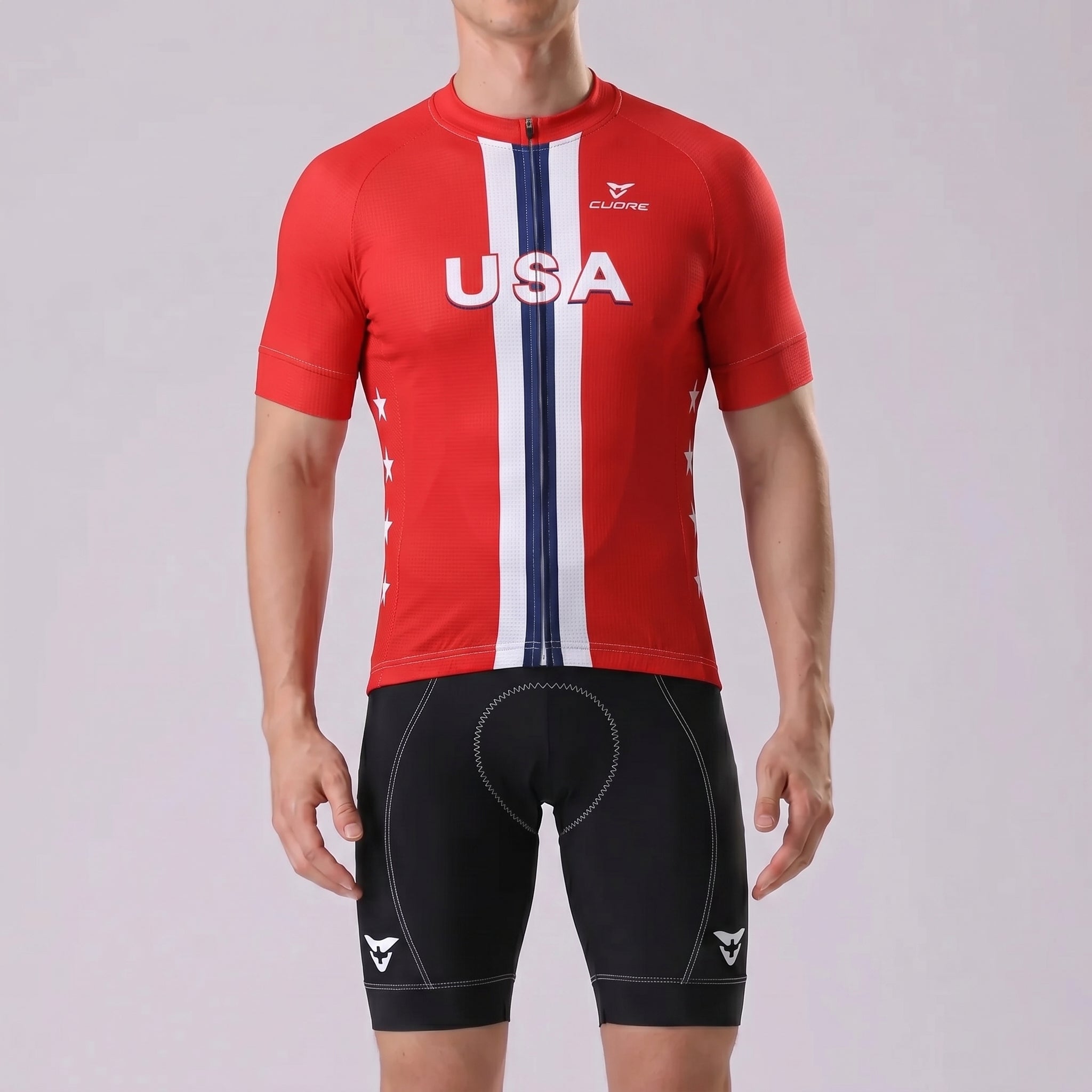 United States Short Sleeves Cycling Kits