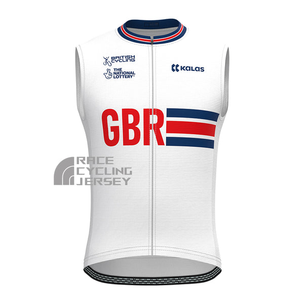 2023 United Kingdom Sleeveless Cycling Jersey