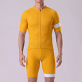 Orange Short Sleeves Cycling Kits