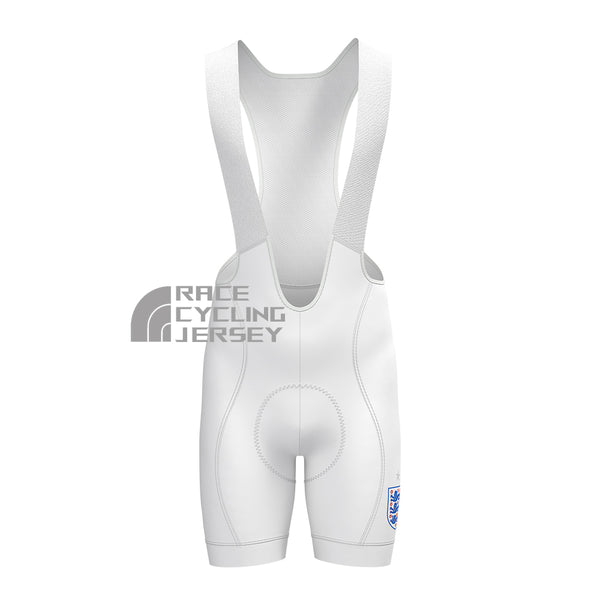 United Kingdom White Bib Cycling Shorts