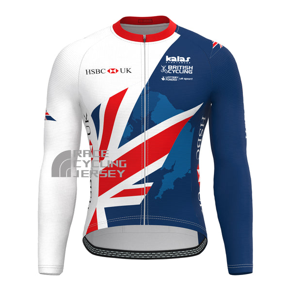 2017 United Kingdom Long Sleeves Cycling Jersey