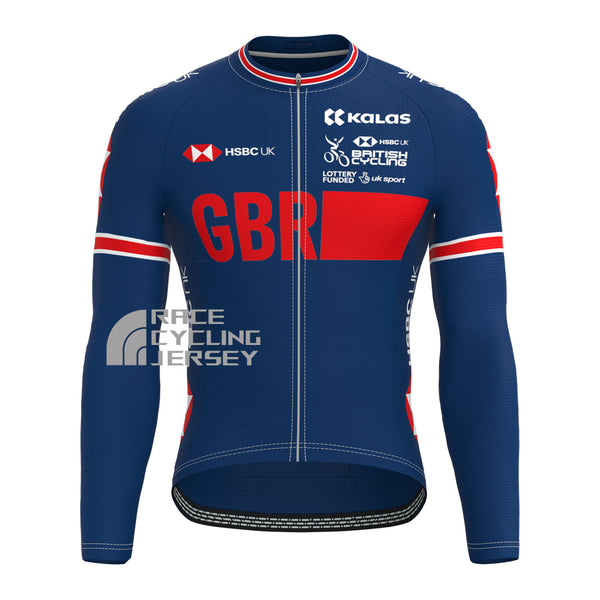 United Kingdom Long Sleeves Cycling Jersey