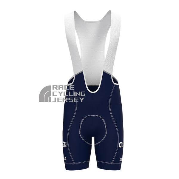 France Red Bib Cycling Shorts