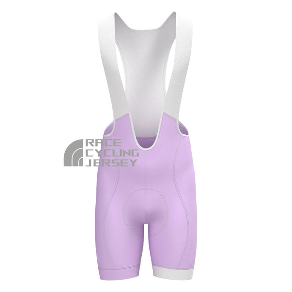 Macaron purple Bib Cycling Shorts