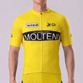 Yellow MOLTENI Short Sleeves Cycling Jersey