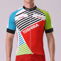 1990 TOSHIBA Short Sleeves Cycling Jersey