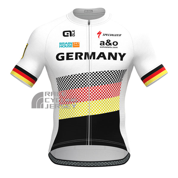 Germany Short Sleeves Cycling Jersey