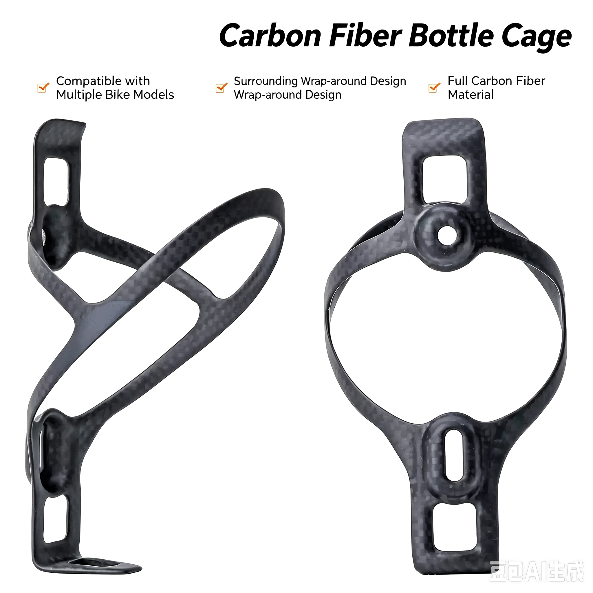 Matte Weave Ultralight Carbon Cycling Water Holder