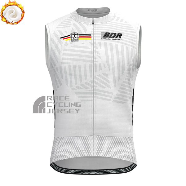 2023 Germany Fleece Sleeveless Cycling Jersey