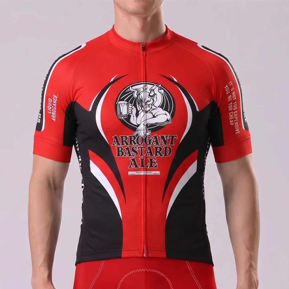 ARROGANT BASTARD Short Sleeves Cycling Jersey