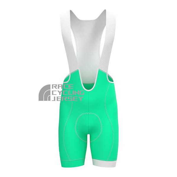 Fluorescent Green Bib Cycling Shorts