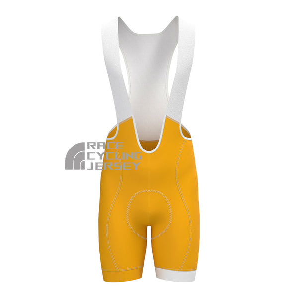 Orange Bib Cycling Shorts