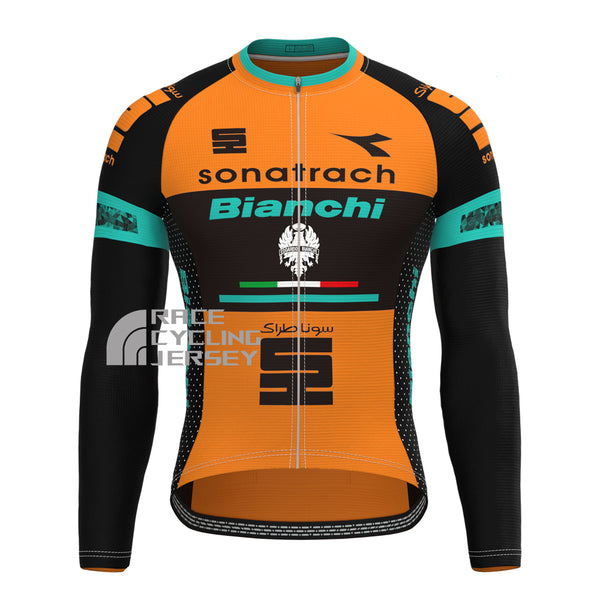 Sonatrach Bianchi Long Sleeves Cycling Jersey