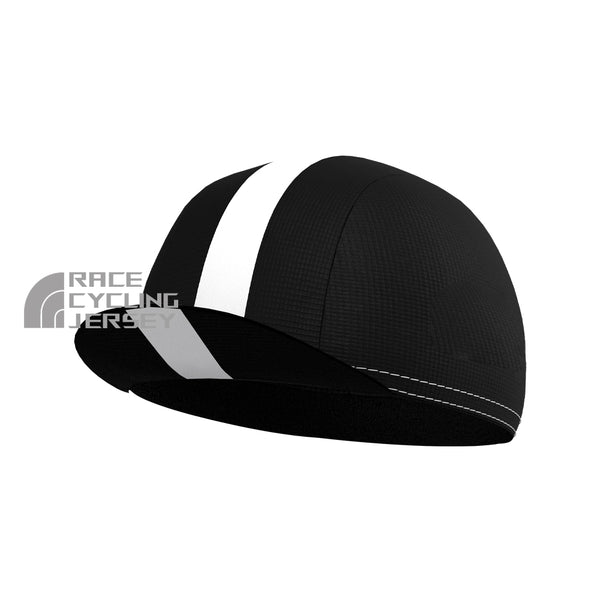 Black Cycling Cap