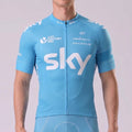 2015 Sky Rapha Short Sleeves Cycling Jersey
