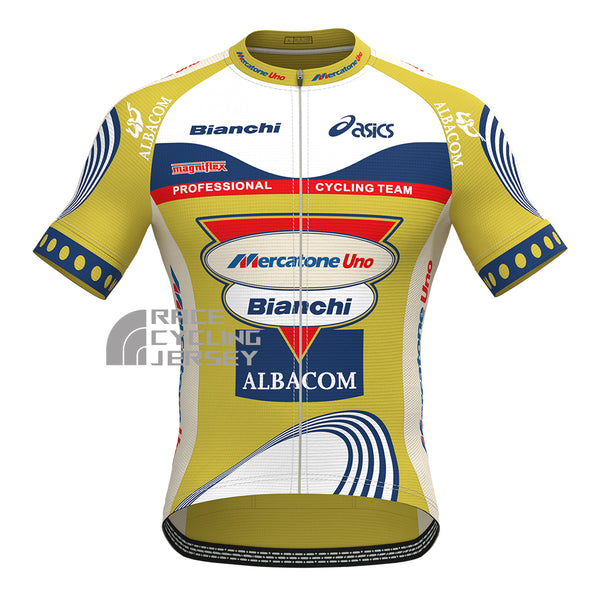 1999 Bianchi Short Sleeves Cycling Jersey
