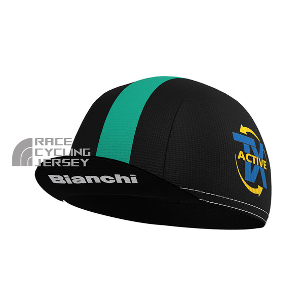 Black Bianchi Cycling Cap
