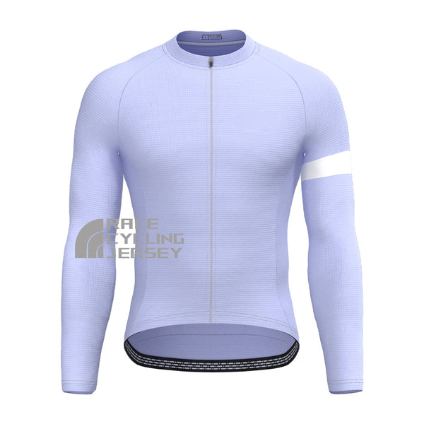 Violet Long Sleeves Cycling Jersey