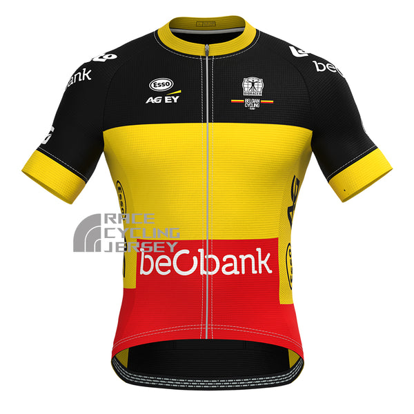 Belgium Tomgtr7 Short Sleeves Cycling Jersey