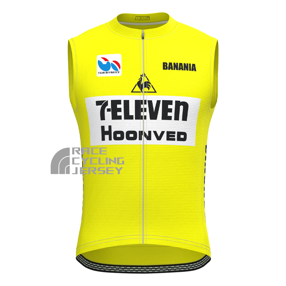 1986 7-Eleven Fleece Sleeveless Cycling Jersey
