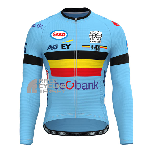 2024 Belgium Long Sleeves Cycling Jersey